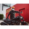 LUIMOTO (Classic) Rider Seat Covers for the HARLEY DAVIDSON Fat Bob (2018+)